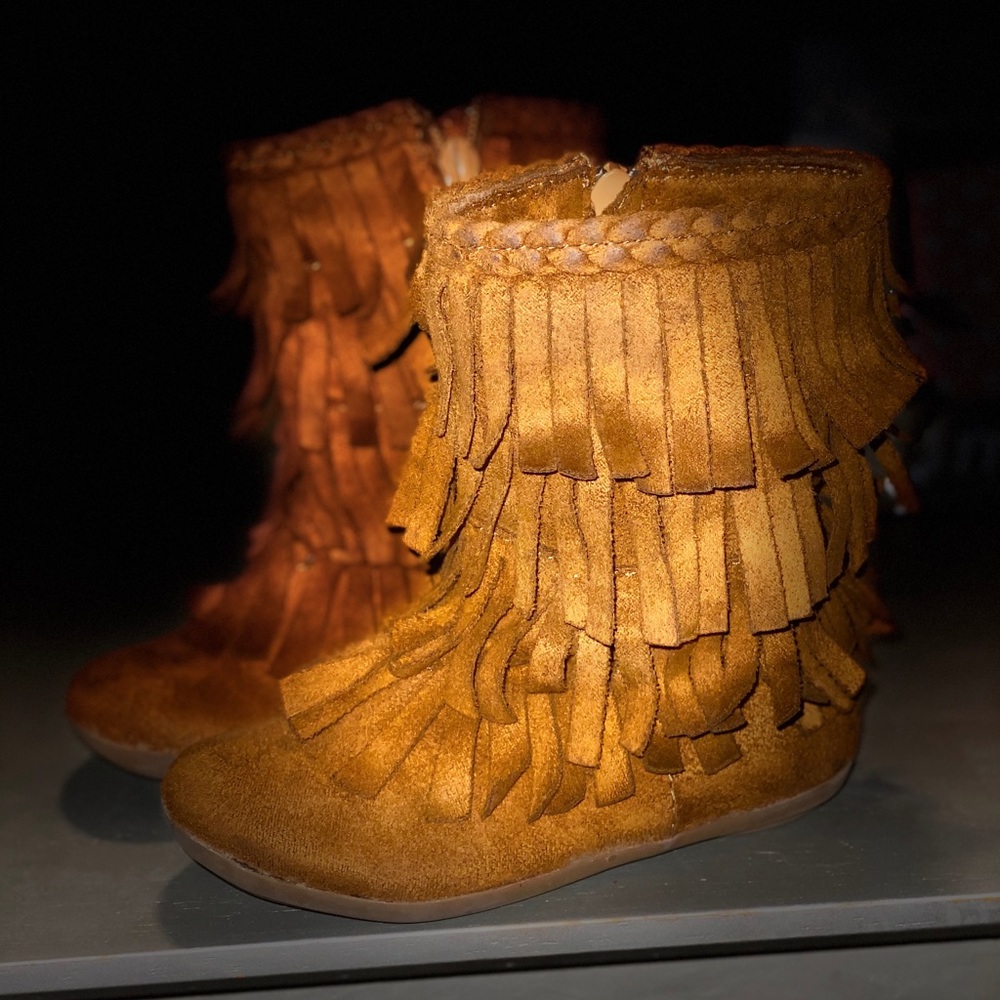 Toddler moccasins size 8